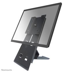 Neomounts by Newstar Monitor Desk Stand for single screen 10-27", Height adjustable and tiltable - Black								